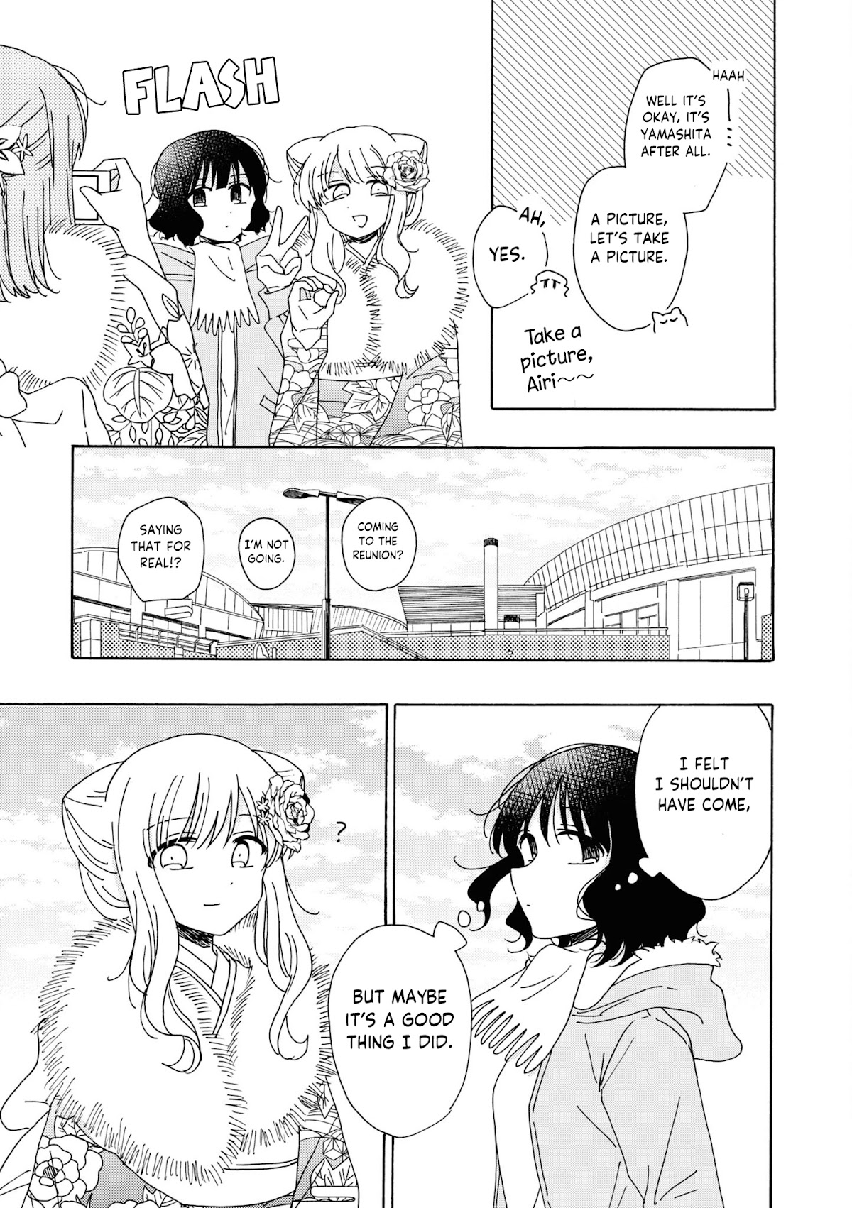 Kyou Wa Mada Futsuu Ni Narenai - Chapter 9