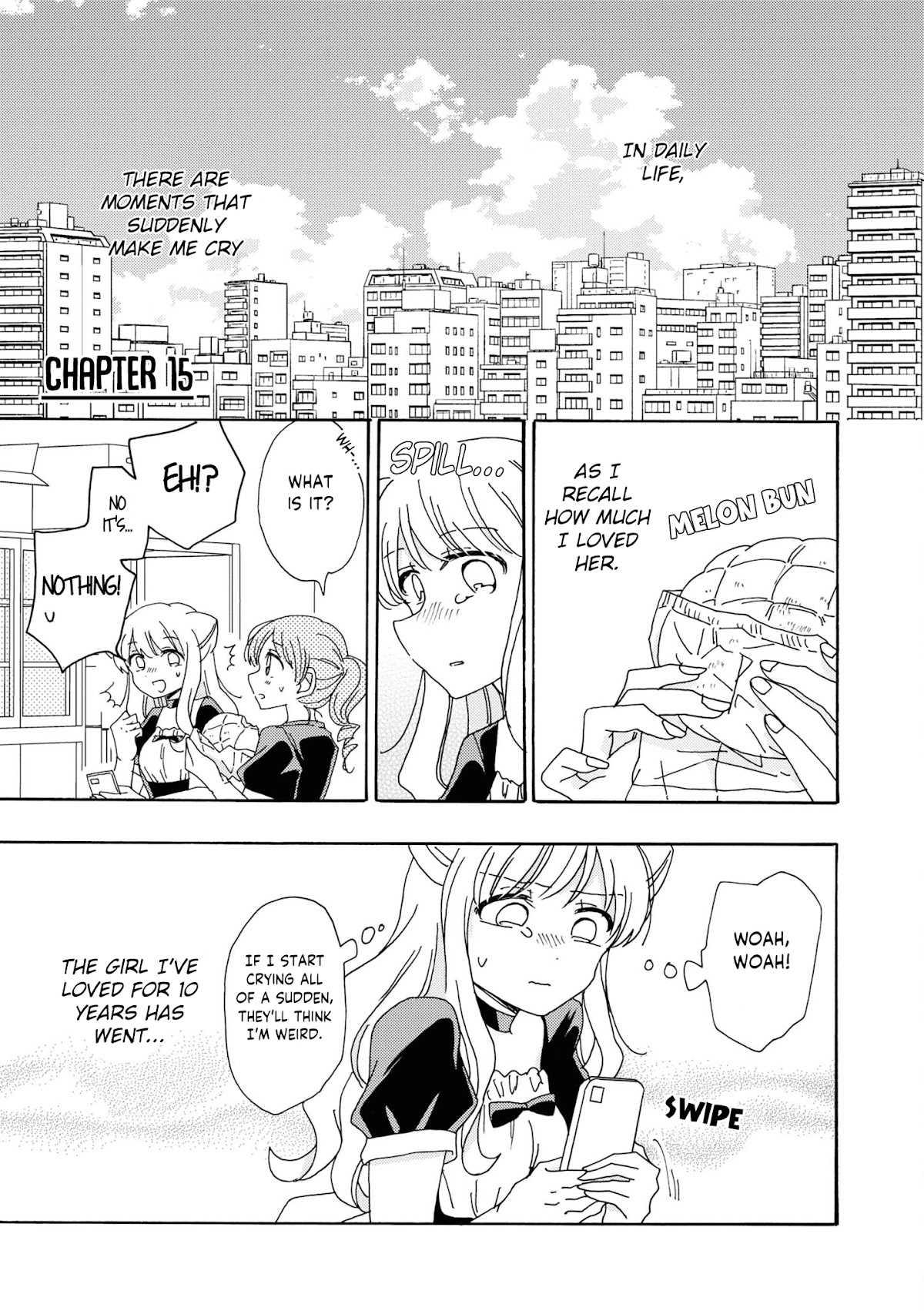 Kyou Wa Mada Futsuu Ni Narenai - Chapter 15