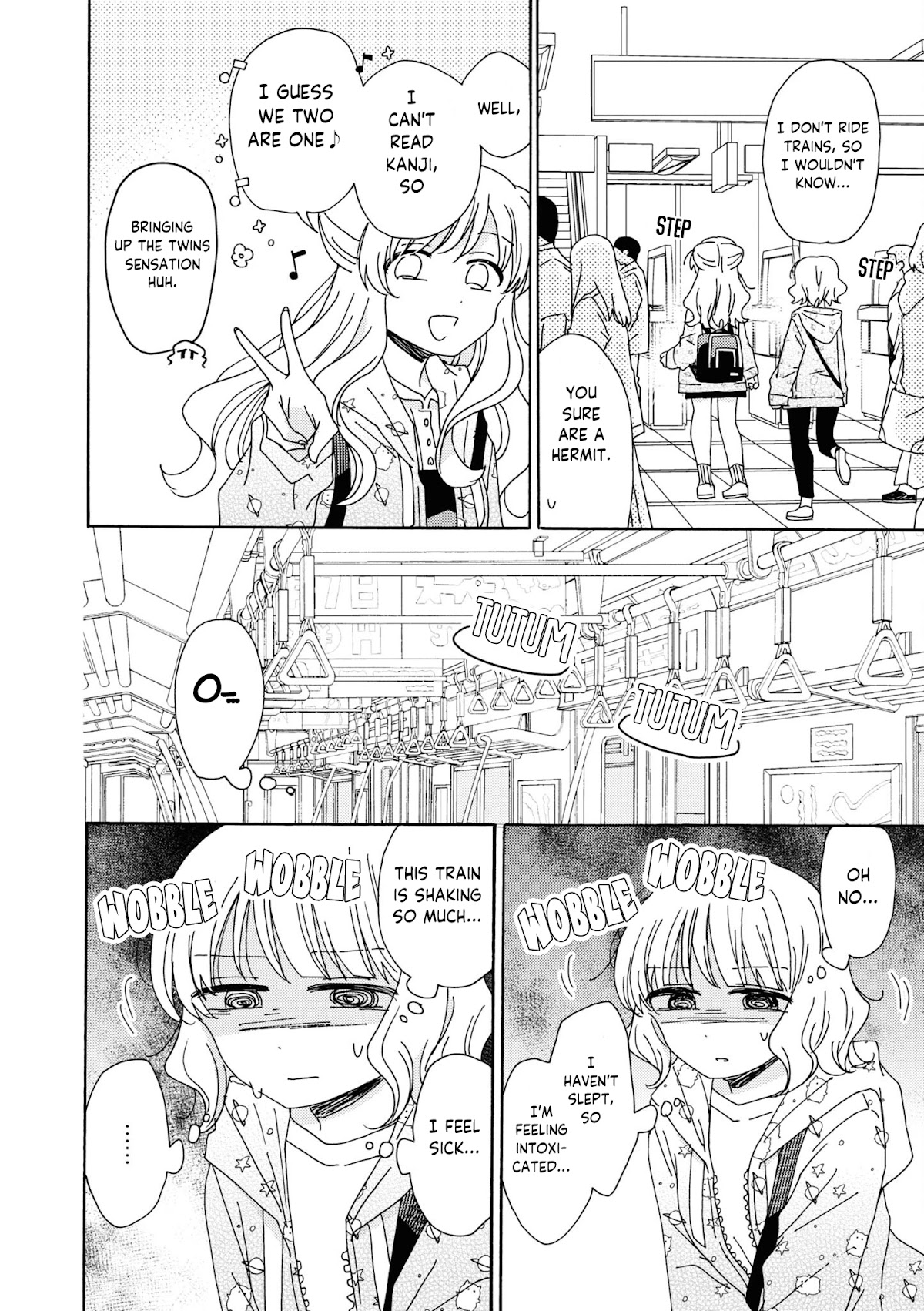 Kyou Wa Mada Futsuu Ni Narenai - Chapter 13