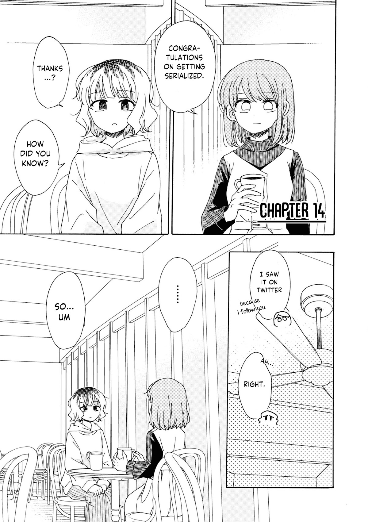 Kyou Wa Mada Futsuu Ni Narenai - Chapter 14