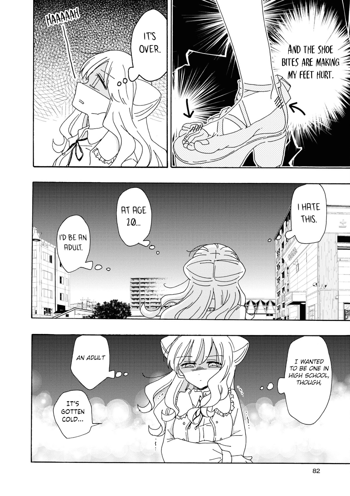 Kyou Wa Mada Futsuu Ni Narenai - Chapter 8