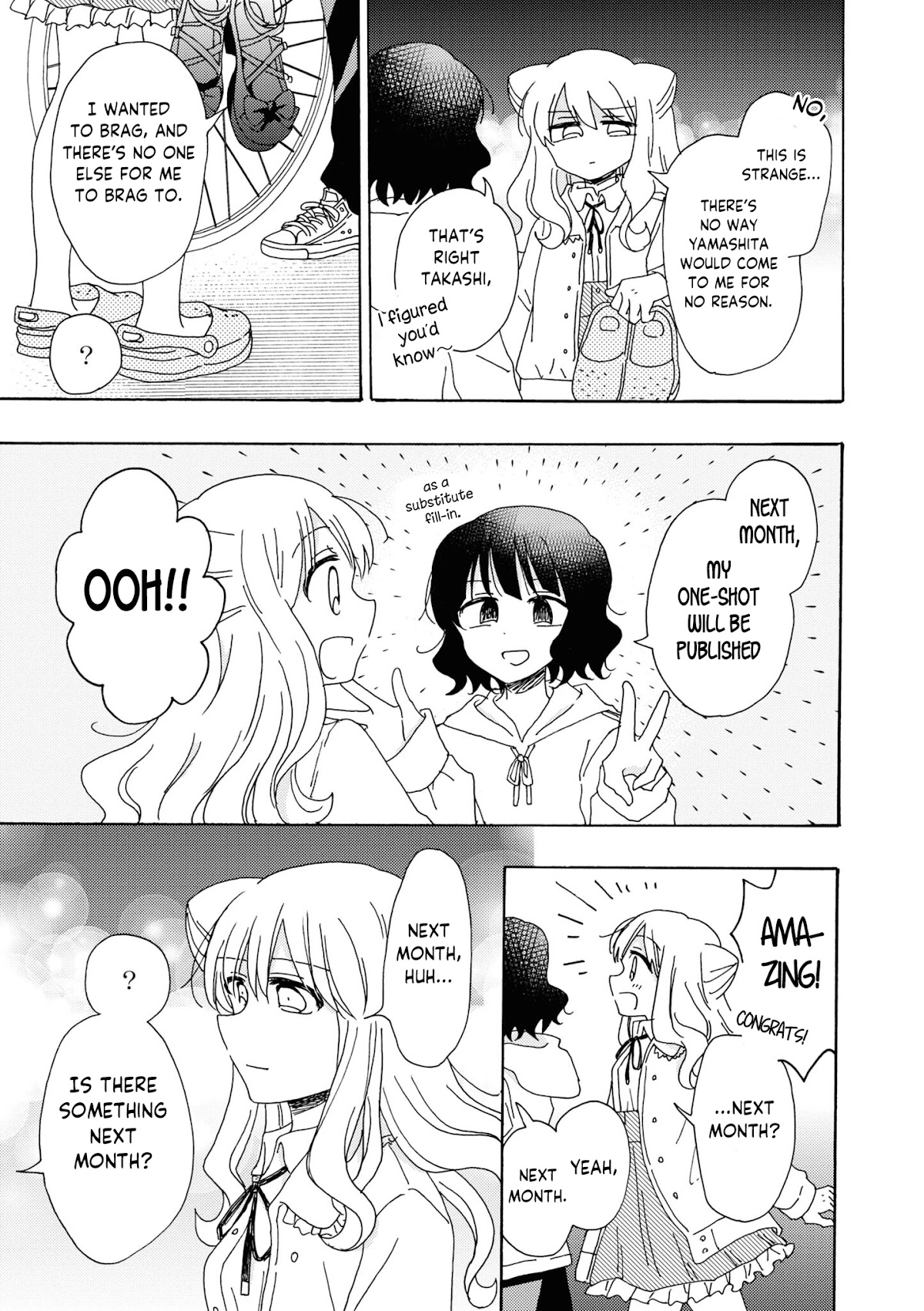 Kyou Wa Mada Futsuu Ni Narenai - Chapter 8