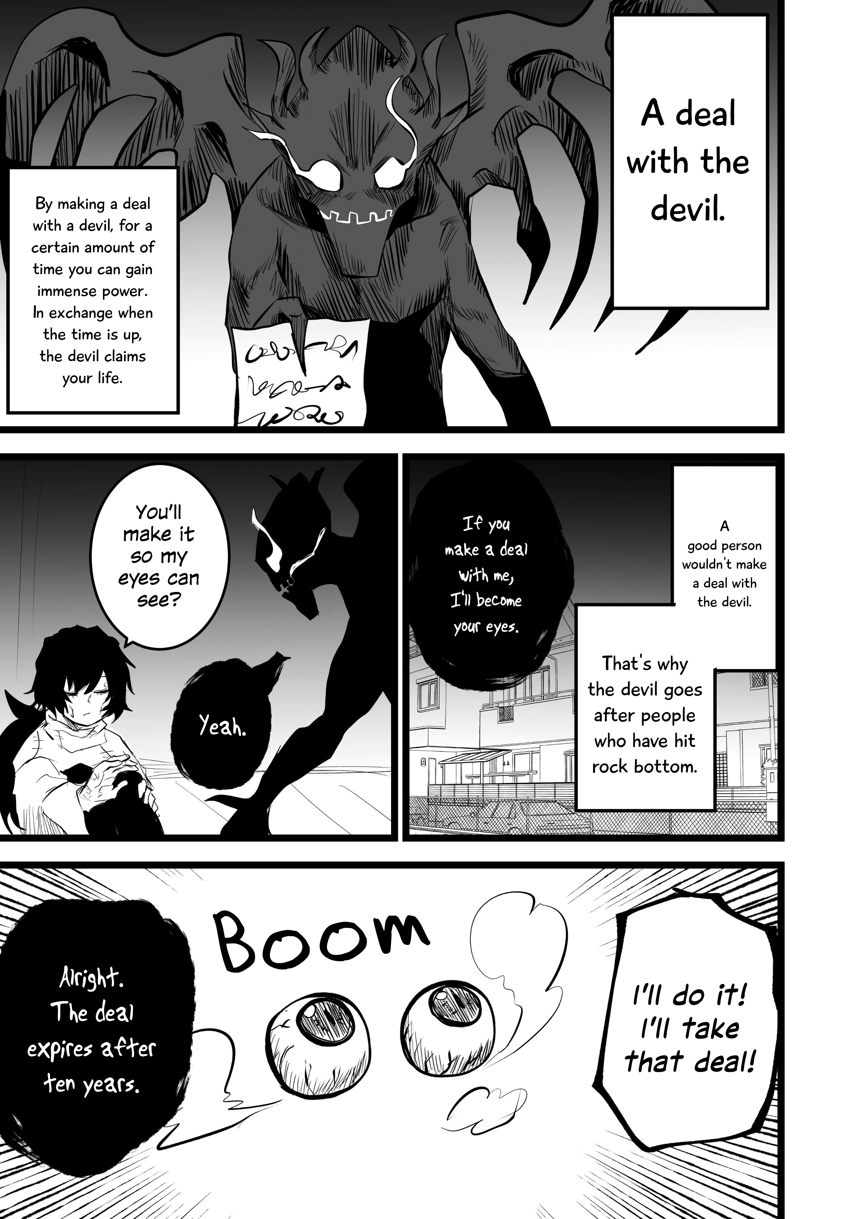 A Deal With The Devil - Chapter : Oneshot