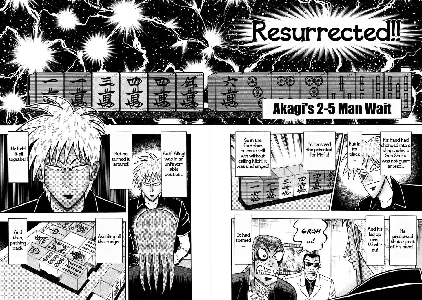 Akagi - Chapter 192 : Adhesiveness