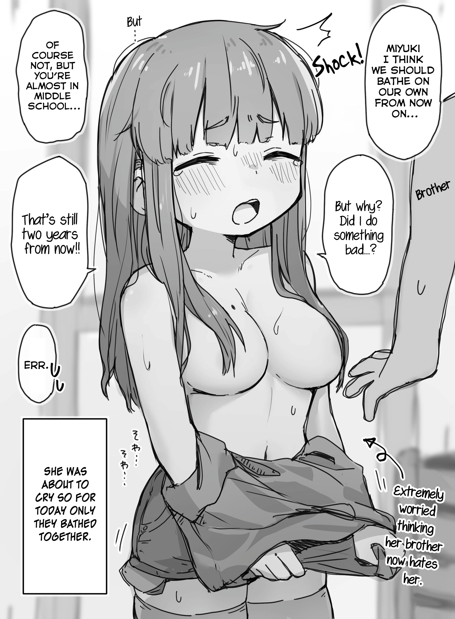 A Manga About A Little Sister Who Is Constantly Being Caught By Her Onii-Chan Masturbating. - Chapter 9