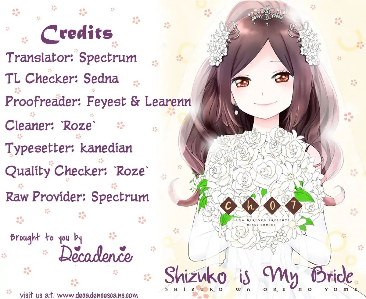 Shizuko Is My Bride - Vol.2 Chapter 7