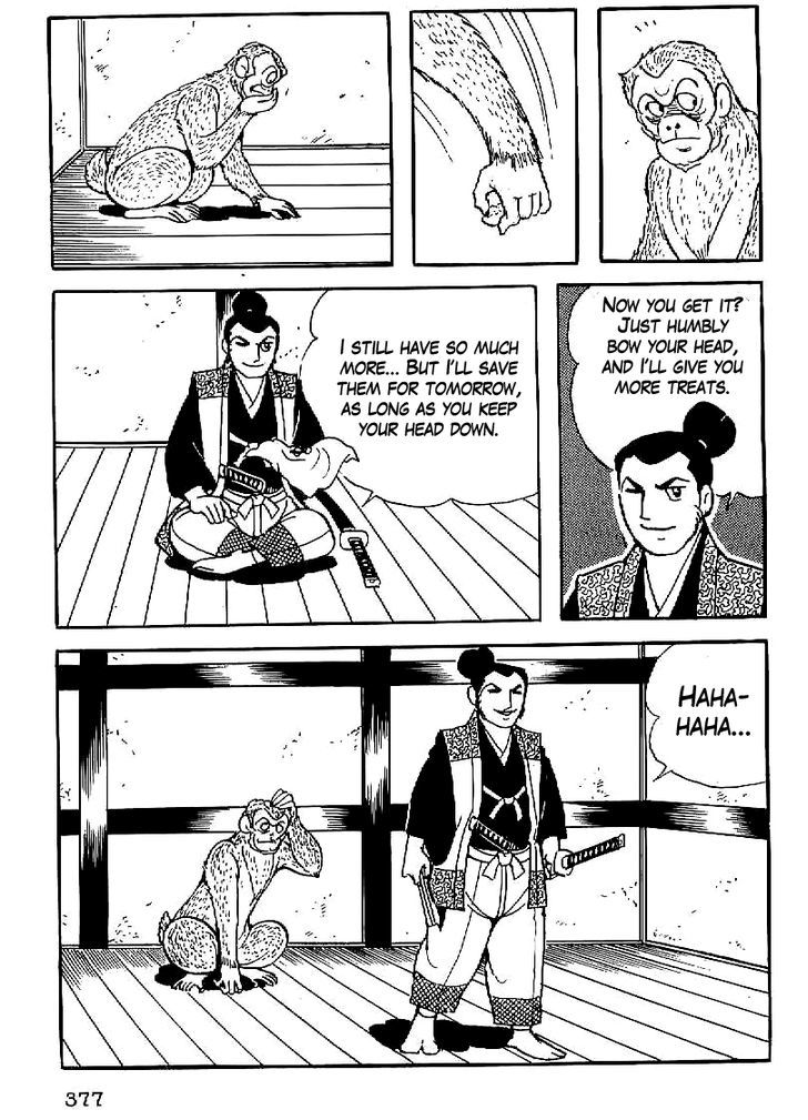 Date Masamune (Yokoyama Mitsuteru) - Vol.2 Chapter 27 : Masamune And The Monkey