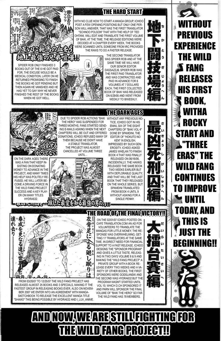 Baki - Vol.31 Chapter 276 : Across The World