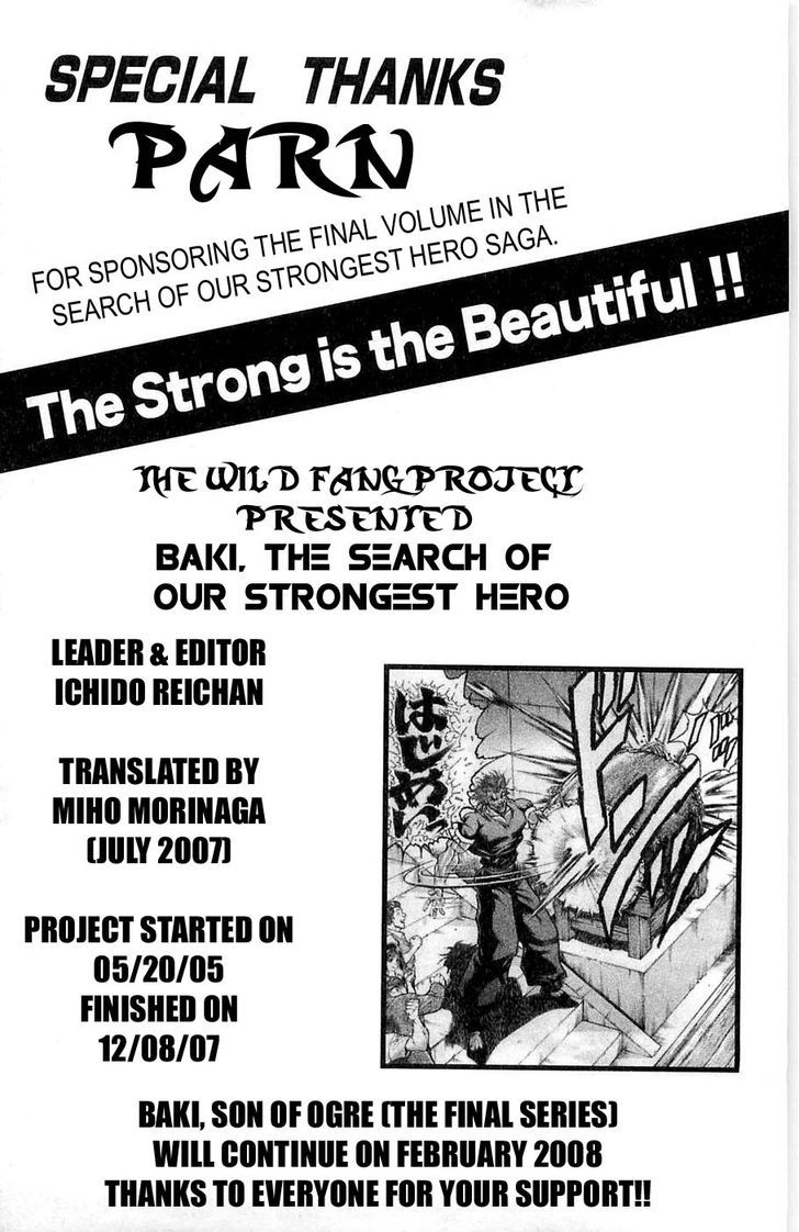 Baki - Vol.31 Chapter 276 : Across The World