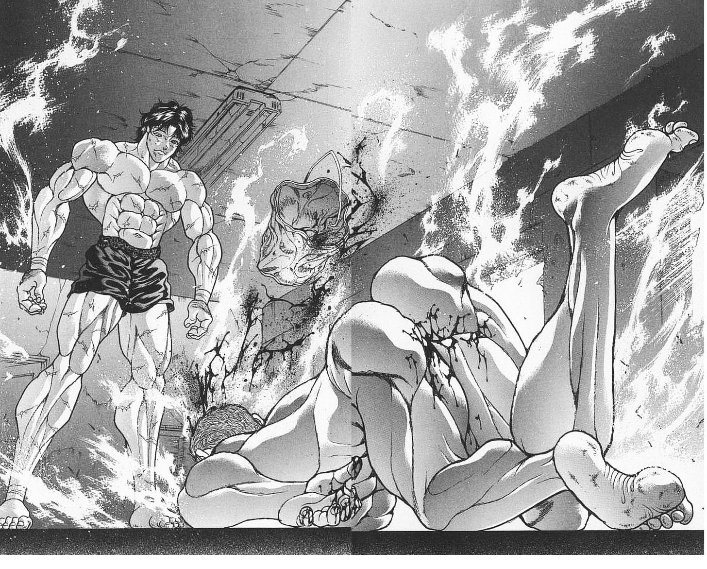 Baki - Vol.11 Chapter 96 : Round Three!!