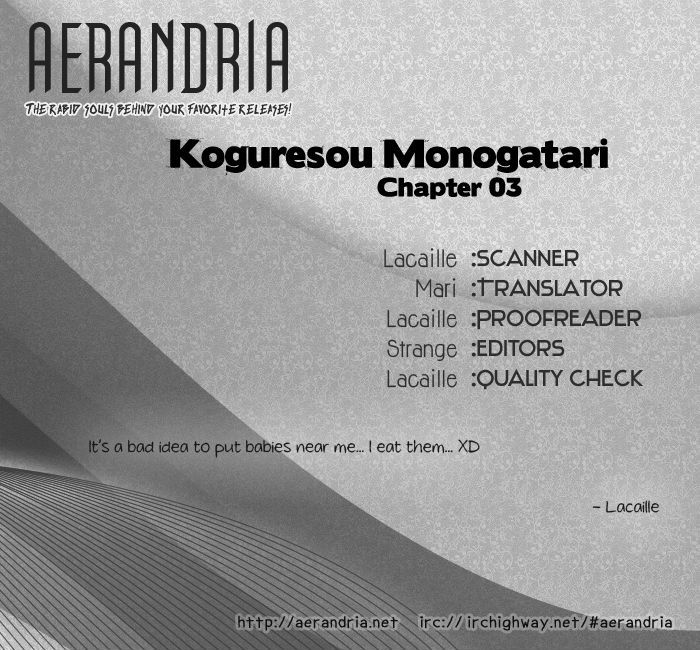 Koguresou Monogatari - Vol.1 Chapter 3