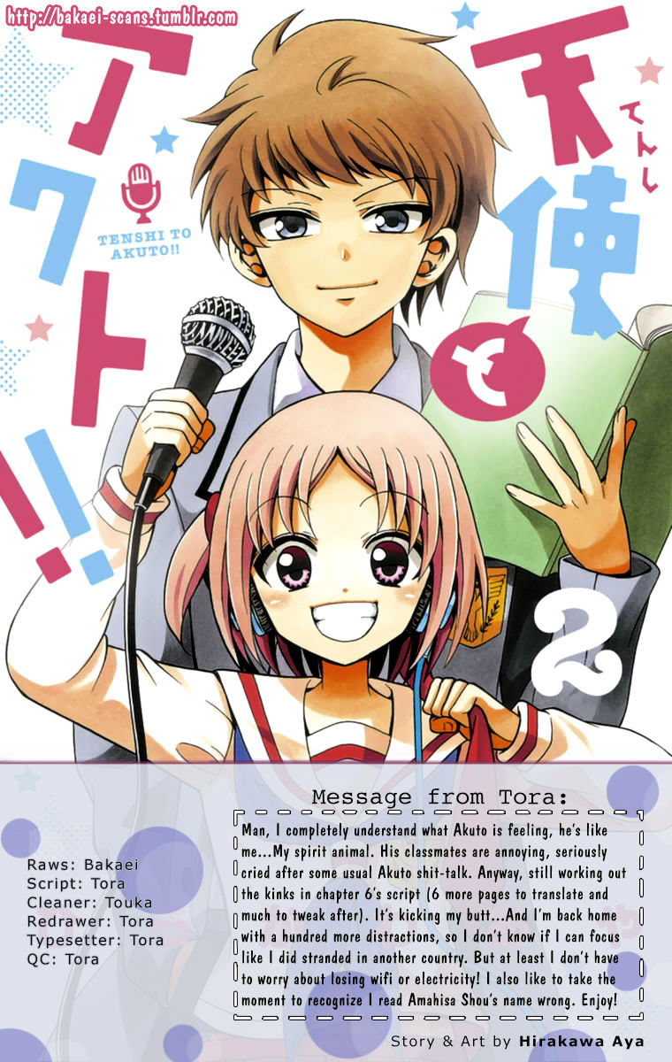 Tenshi To Akuto!! - Chapter 8 : Admission Results And A Love Letter!!