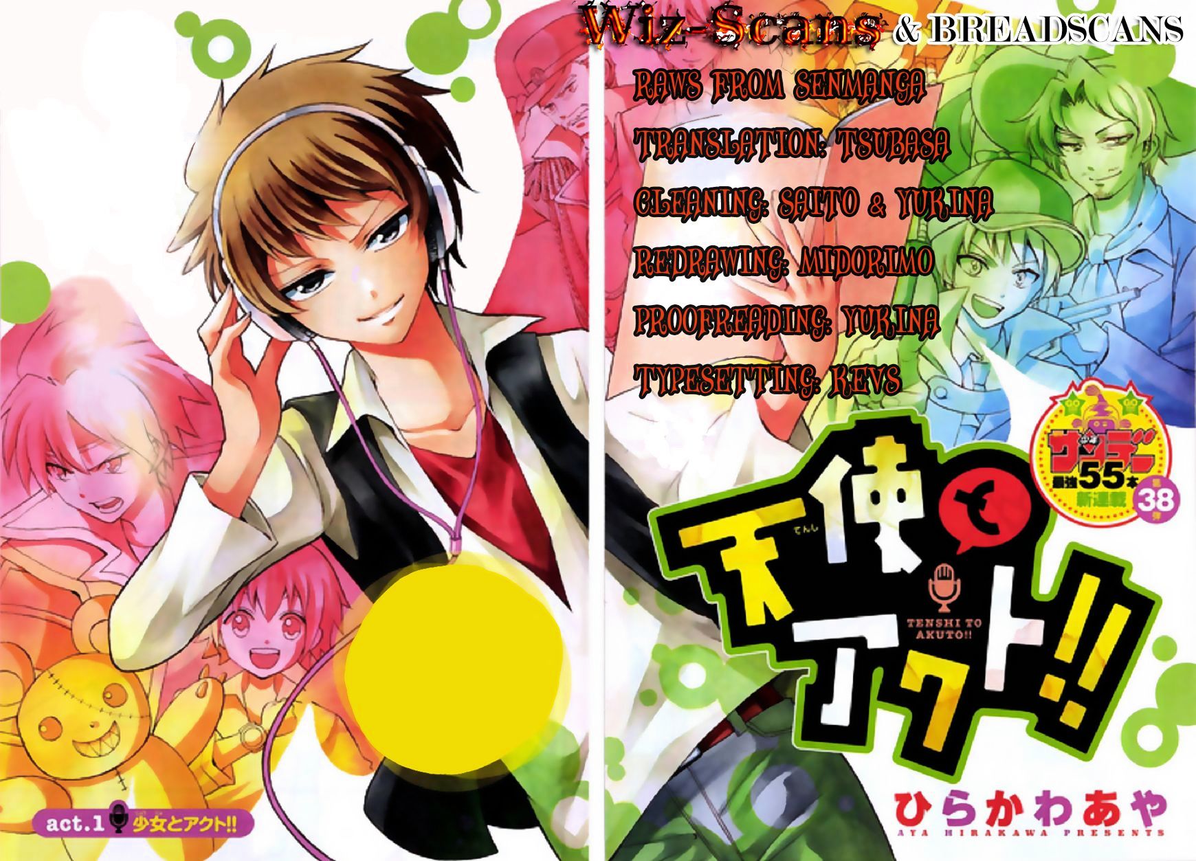 Tenshi To Akuto!! - Chapter 1 : The Young Girl And Akuto