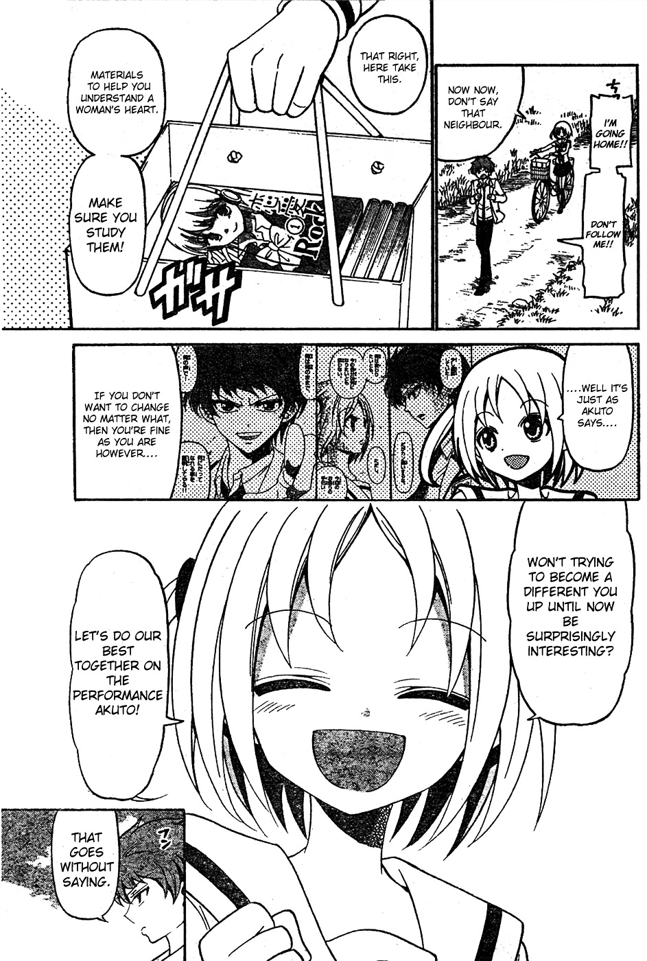 Tenshi To Akuto!! - Chapter 2 : Monster And Akuto