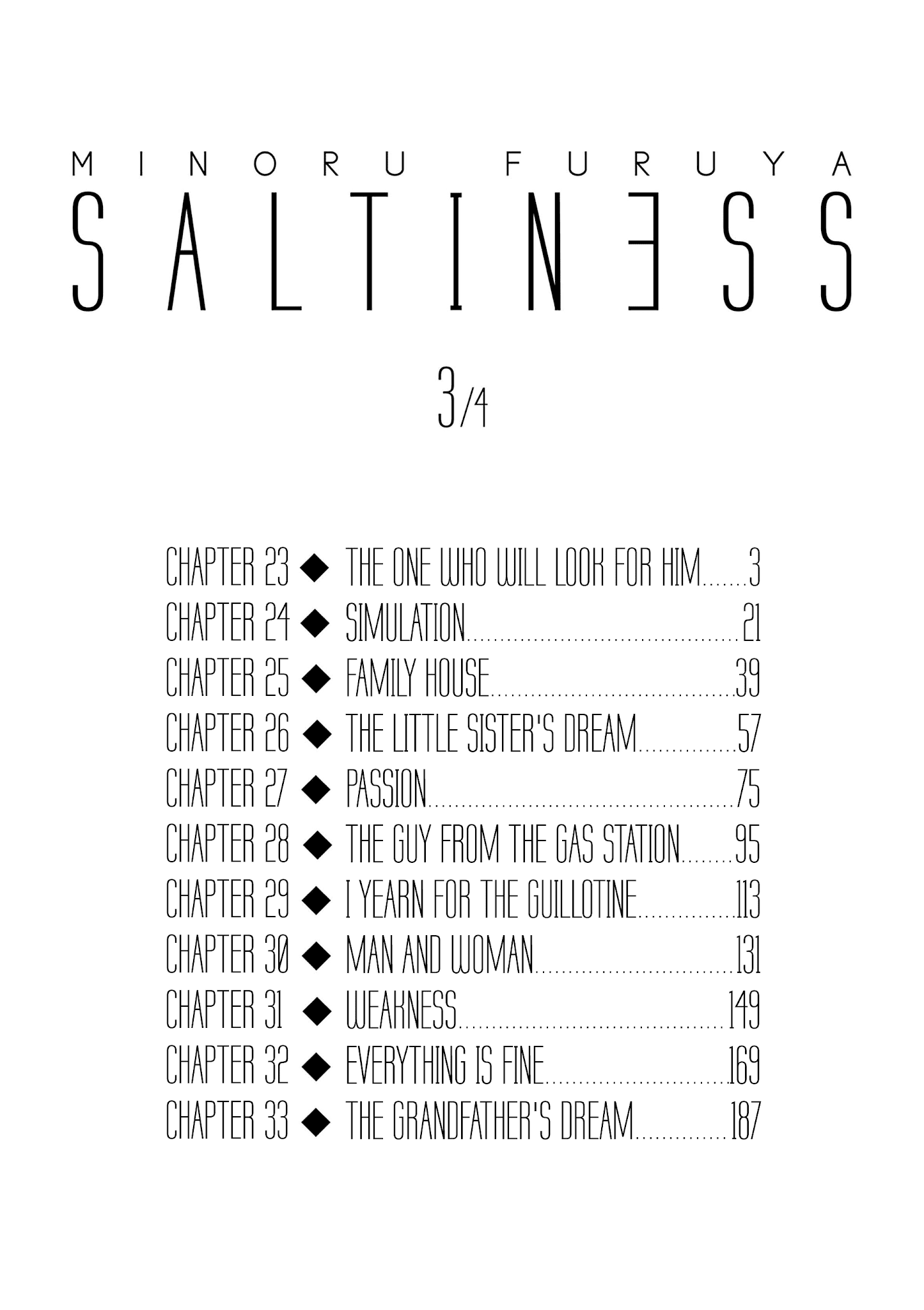 Saltiness - Chapter 23