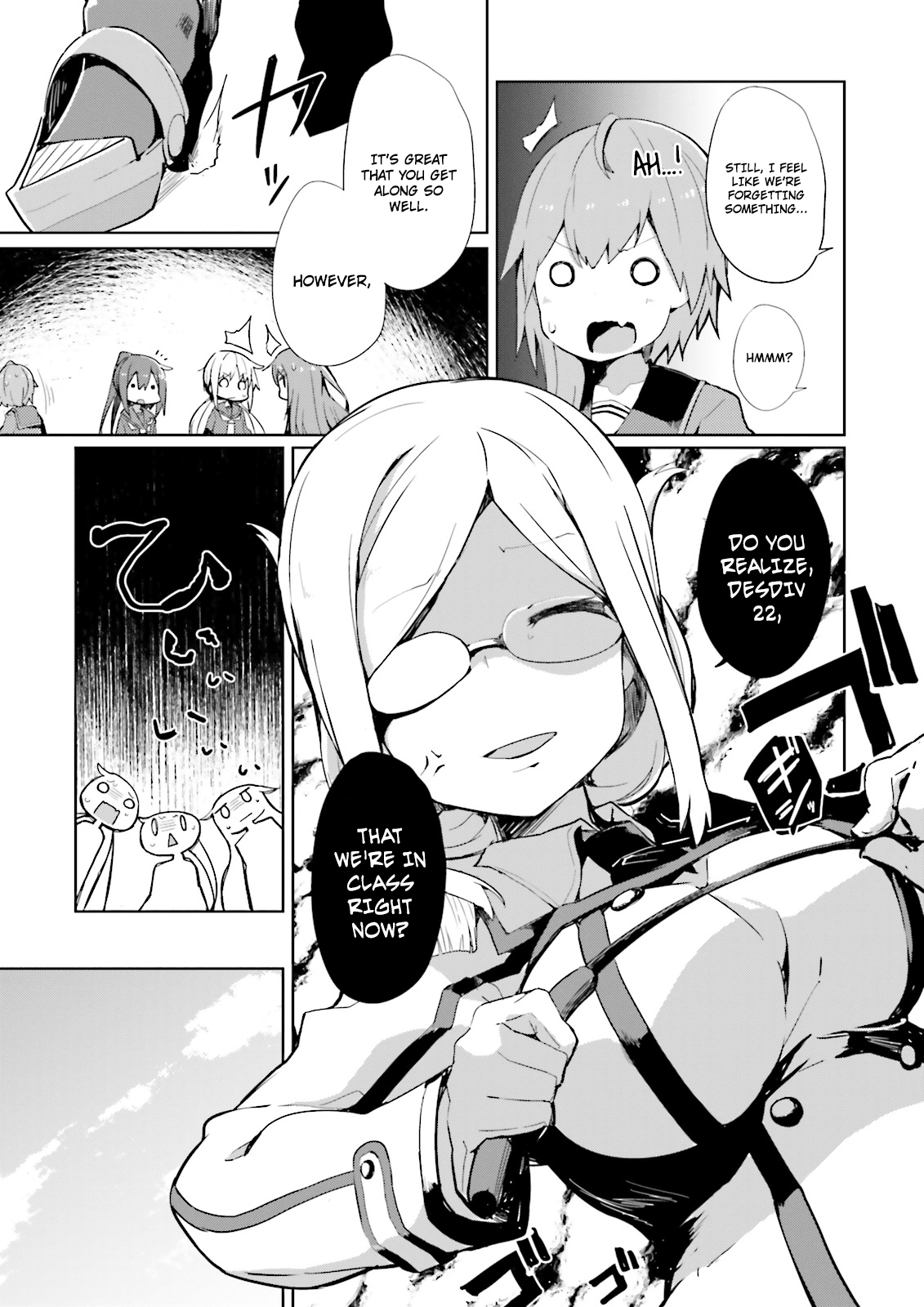 Kantai Collection -Kancolle- Suiheisen No, Fumizuki - Chapter 1