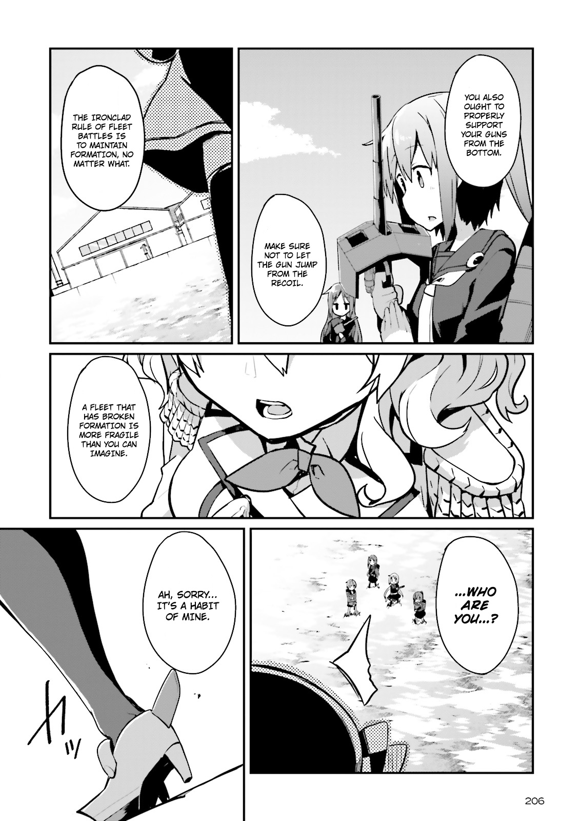 Kantai Collection -Kancolle- Suiheisen No, Fumizuki - Chapter 12