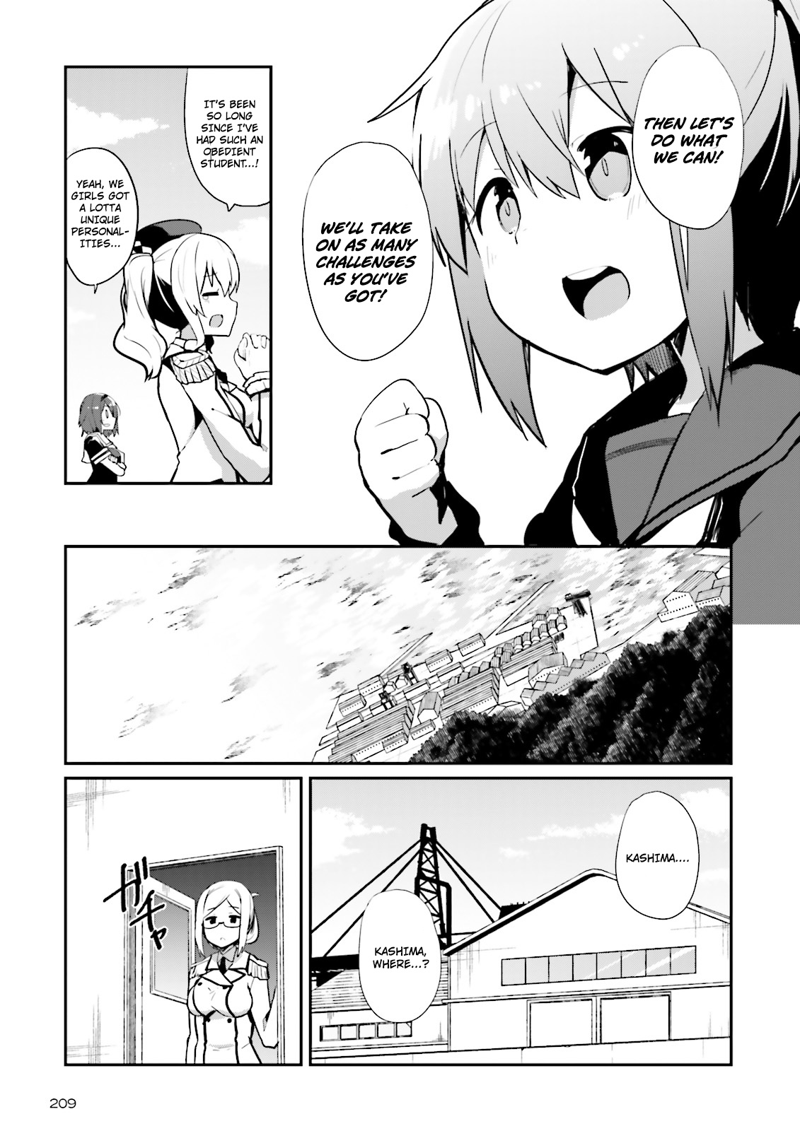 Kantai Collection -Kancolle- Suiheisen No, Fumizuki - Chapter 12