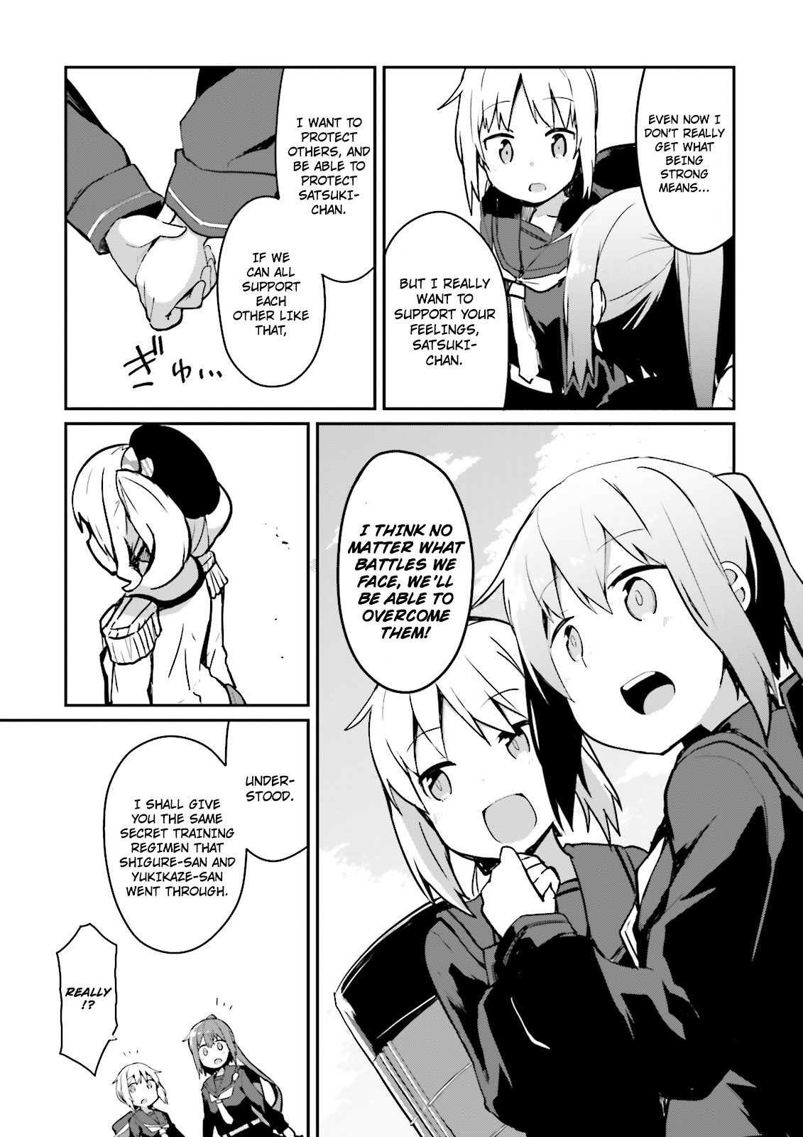 Kantai Collection -Kancolle- Suiheisen No, Fumizuki - Chapter 12