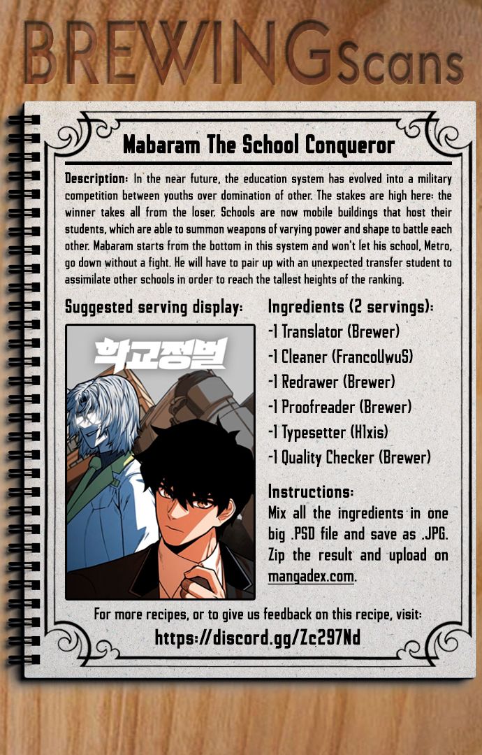 Mabaram The School Conqueror - Chapter 2