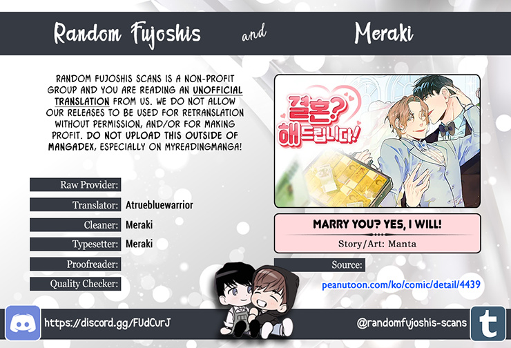 Marry You? Yes, I Will! - Chapter 4