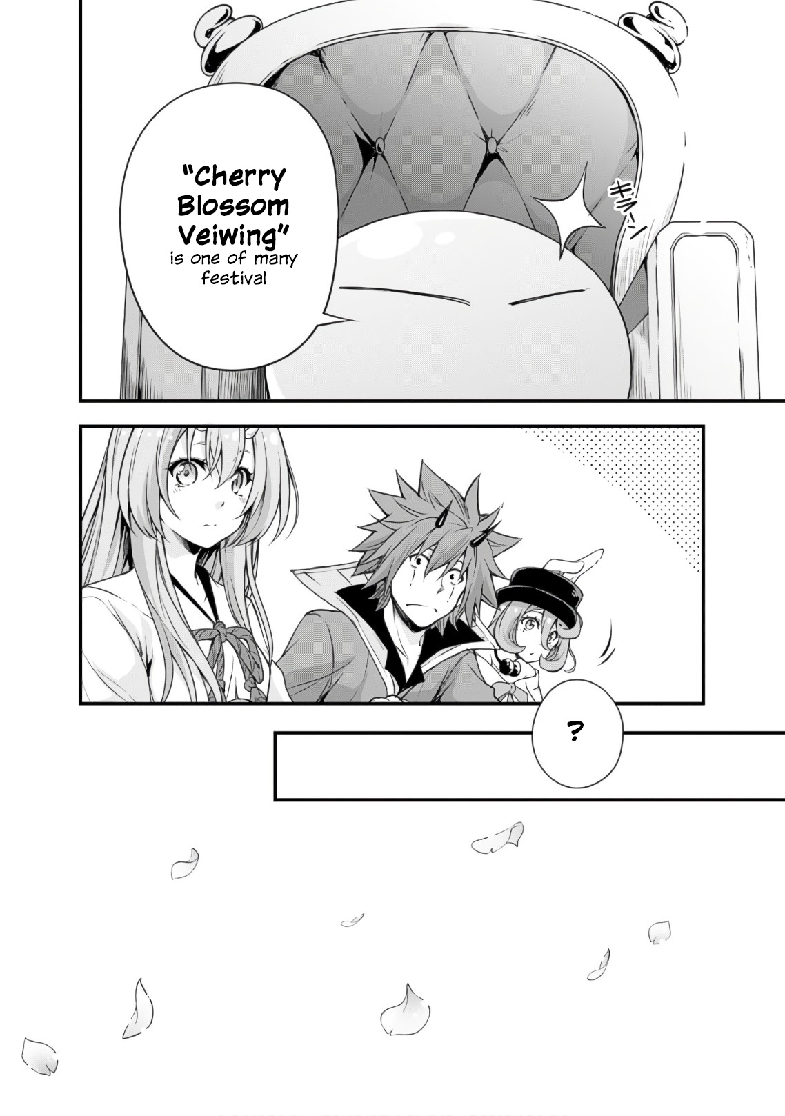 Tensei Shitara Slime Datta Ken: Tempest No Arukikata - Vol.4 Chapter 22: A Great Day For A Cherry Blossom Viewing ☆ 3 Stars!!