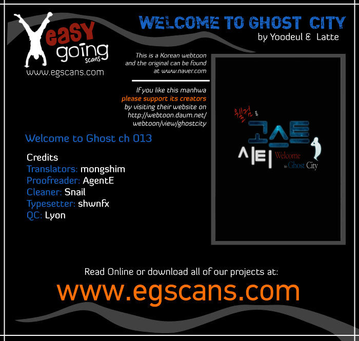 Welcome To Ghost City - Chapter 13