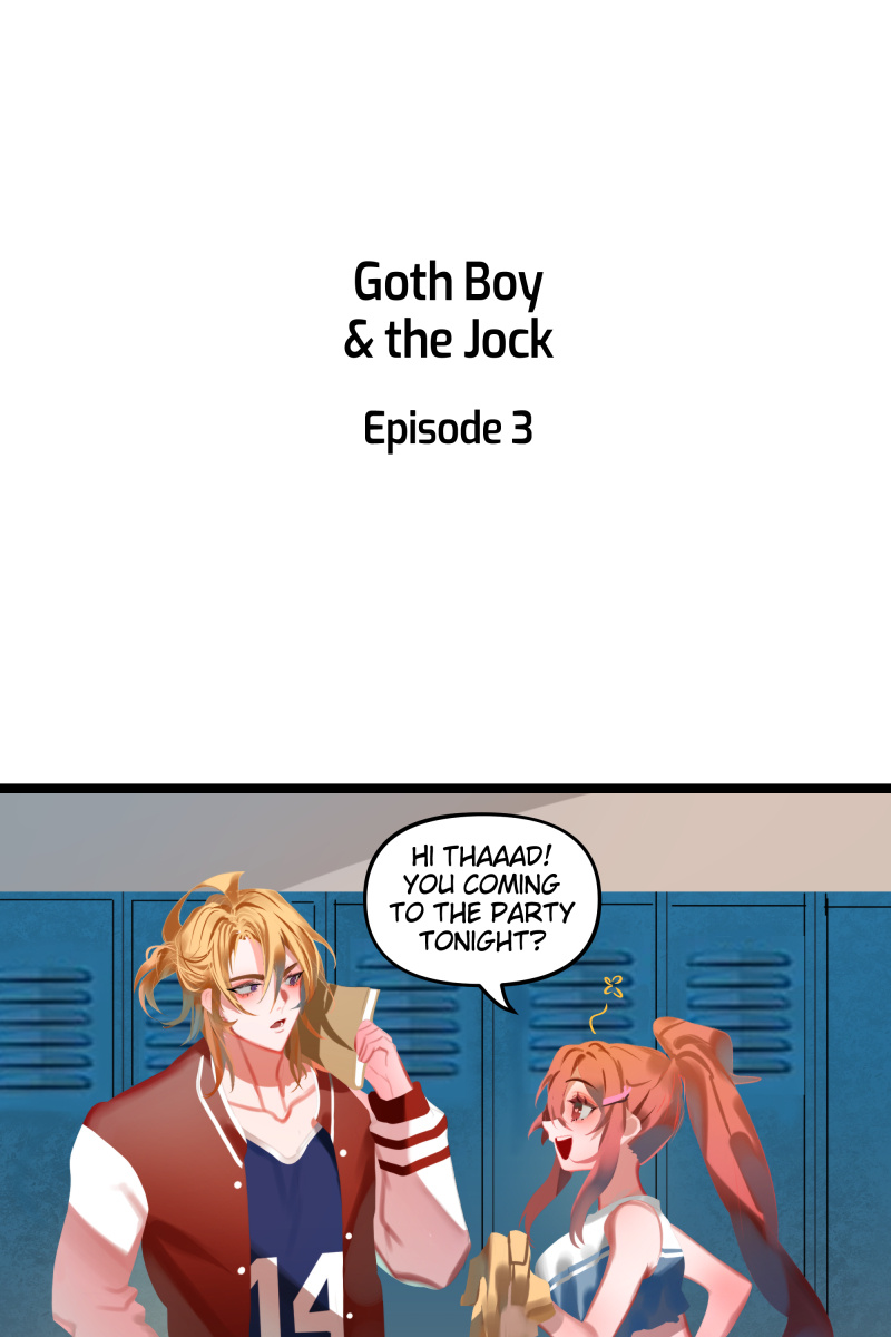 Cute Boys & Big Men - Chapter 3: Goth Boy & The Jock #3