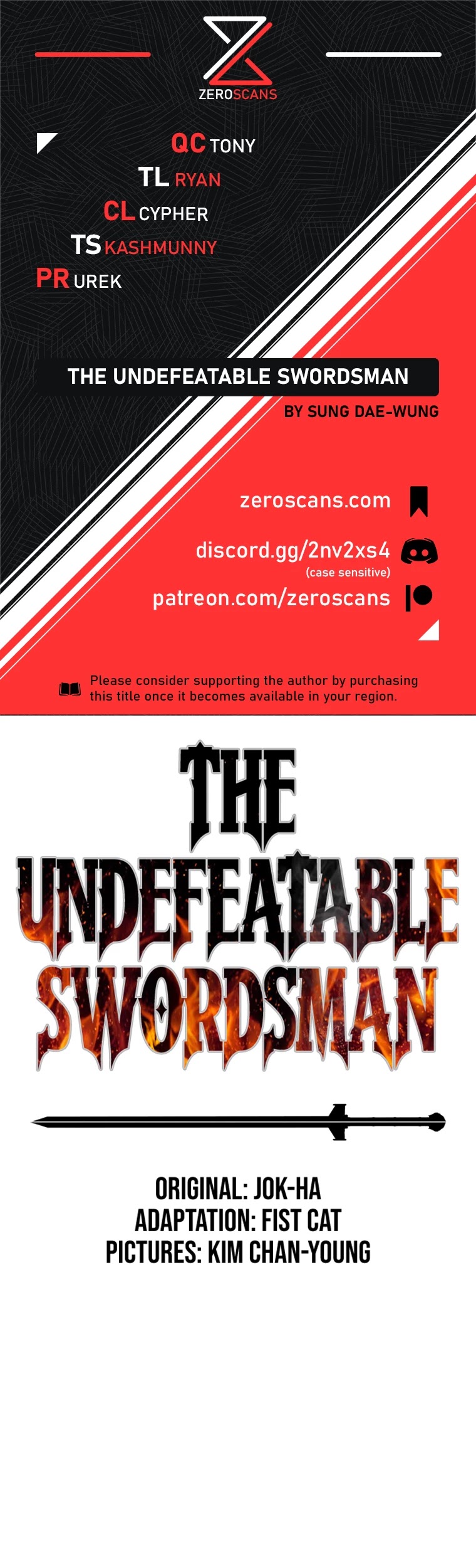 The Undefeatable Swordsman - Chapter 102