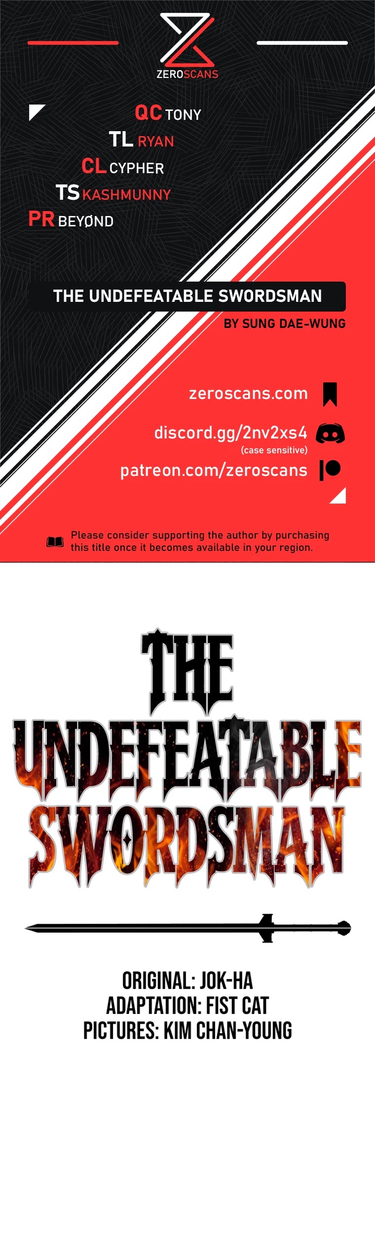 The Undefeatable Swordsman - Chapter 90