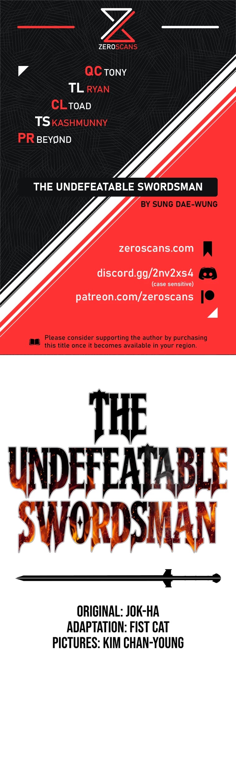 The Undefeatable Swordsman - Chapter 86