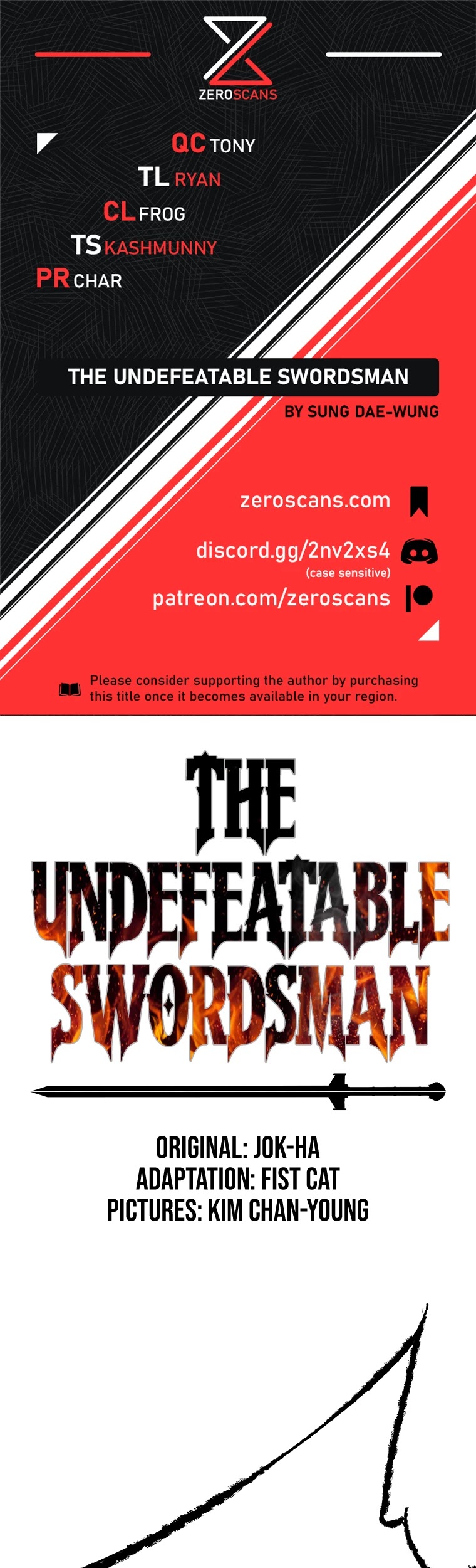 The Undefeatable Swordsman - Chapter 82