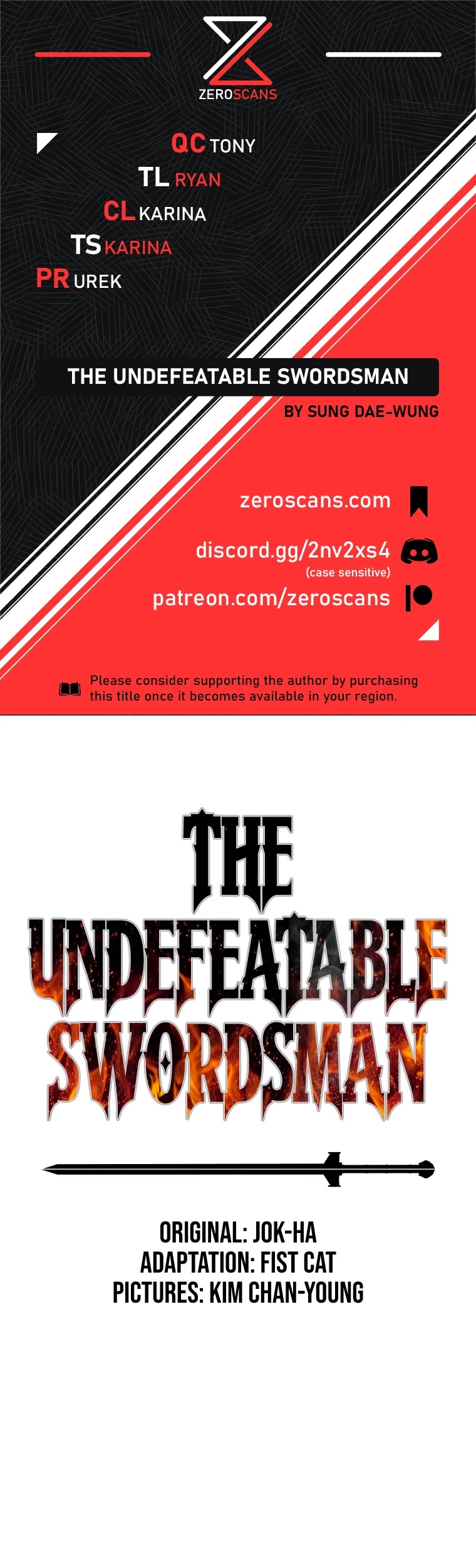 The Undefeatable Swordsman - Chapter 95