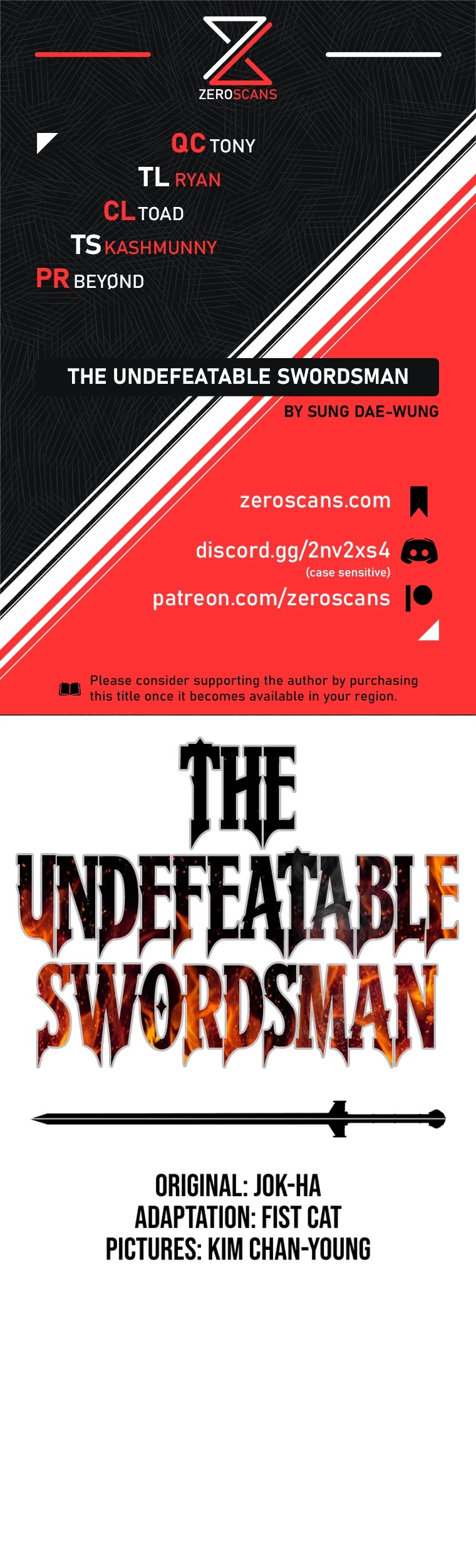 The Undefeatable Swordsman - Chapter 92