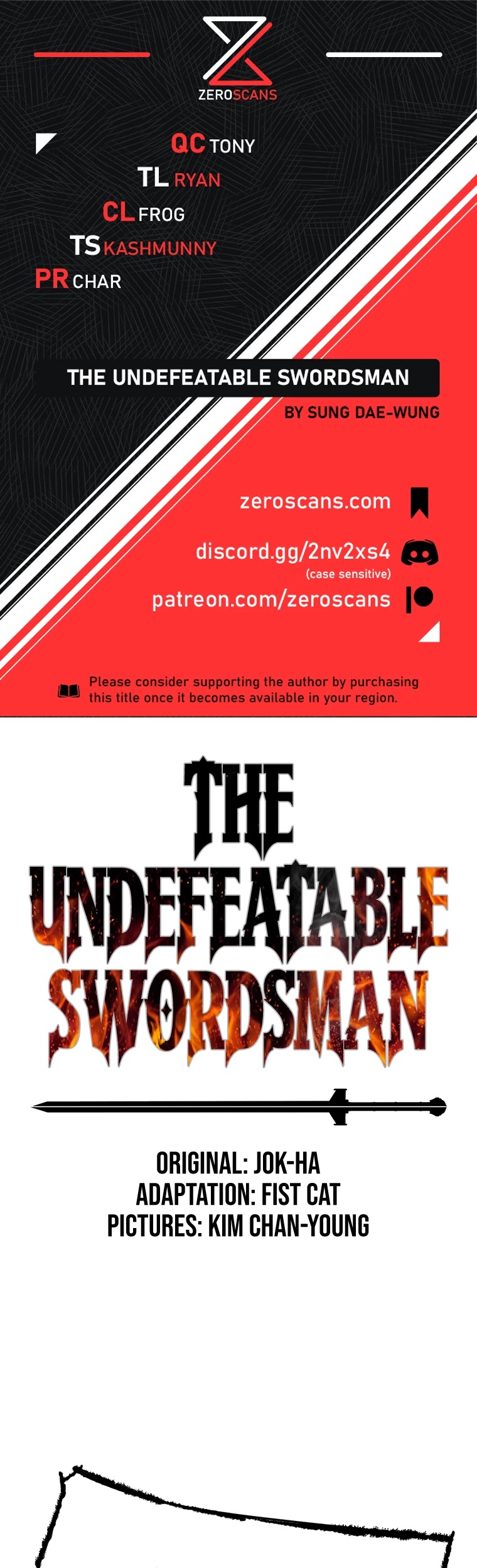 The Undefeatable Swordsman - Chapter 81