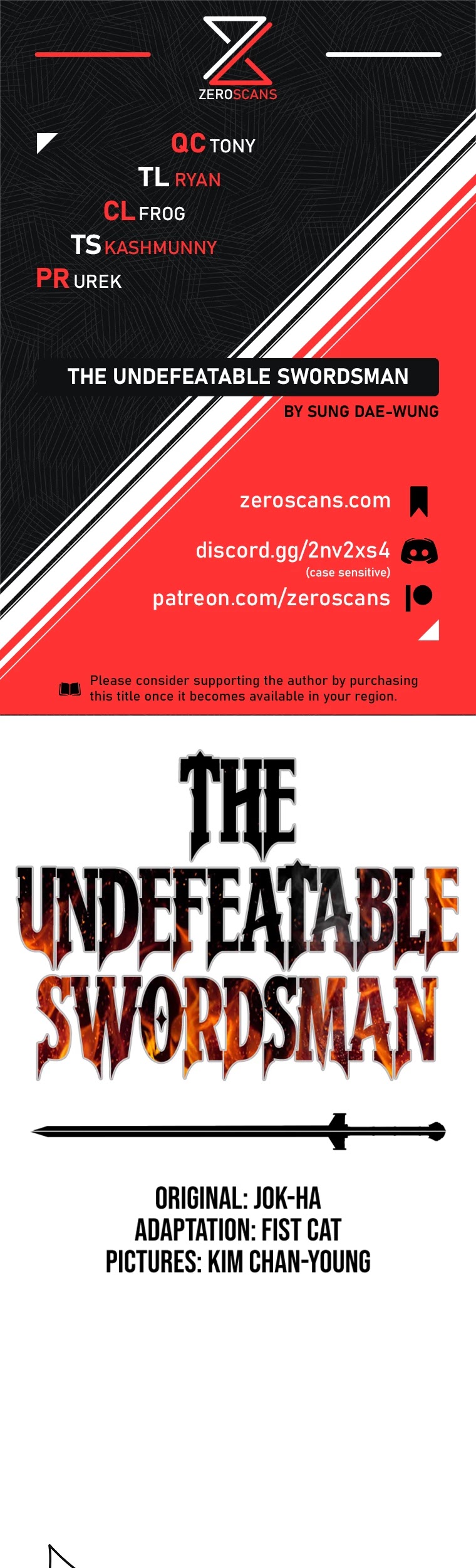 The Undefeatable Swordsman - Chapter 101