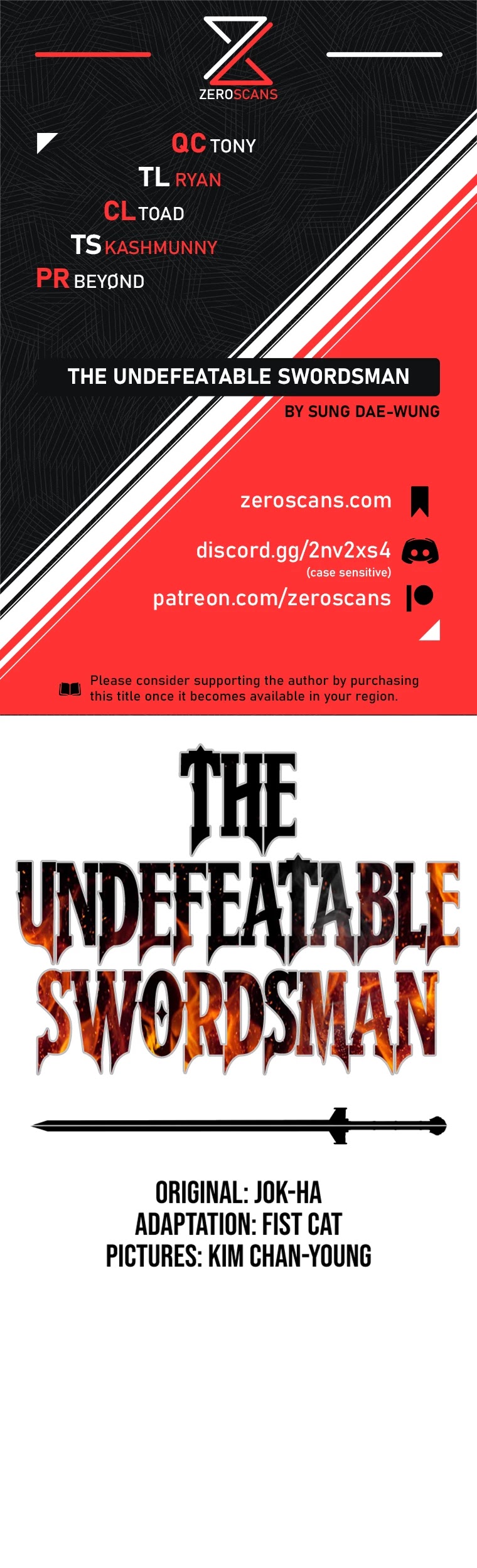 The Undefeatable Swordsman - Chapter 89