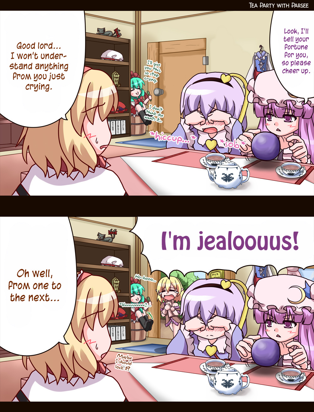 Touhou - Alice No Ochakai (Doujinshi) - Chapter 47: Tea Party With Parsee