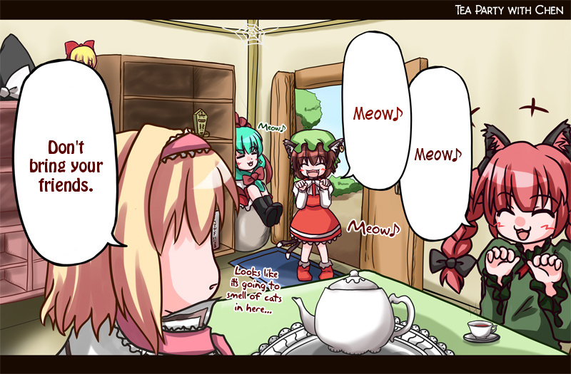 Touhou - Alice No Ochakai (Doujinshi) - Chapter 11: Tea Party With Chen