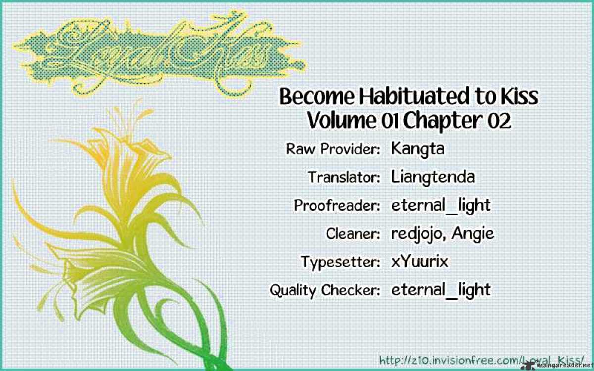 Become Habituated To Kiss - Chapter 2 : 2