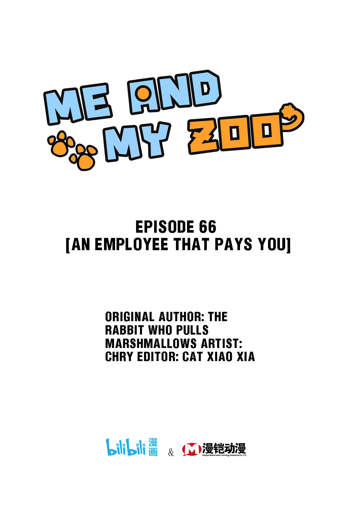 Me And My Zoo - Chapter 66.1: An Employee That Pays You