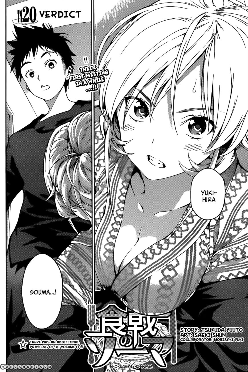 Shokugeki No Soma - Chapter 20 : Verdict