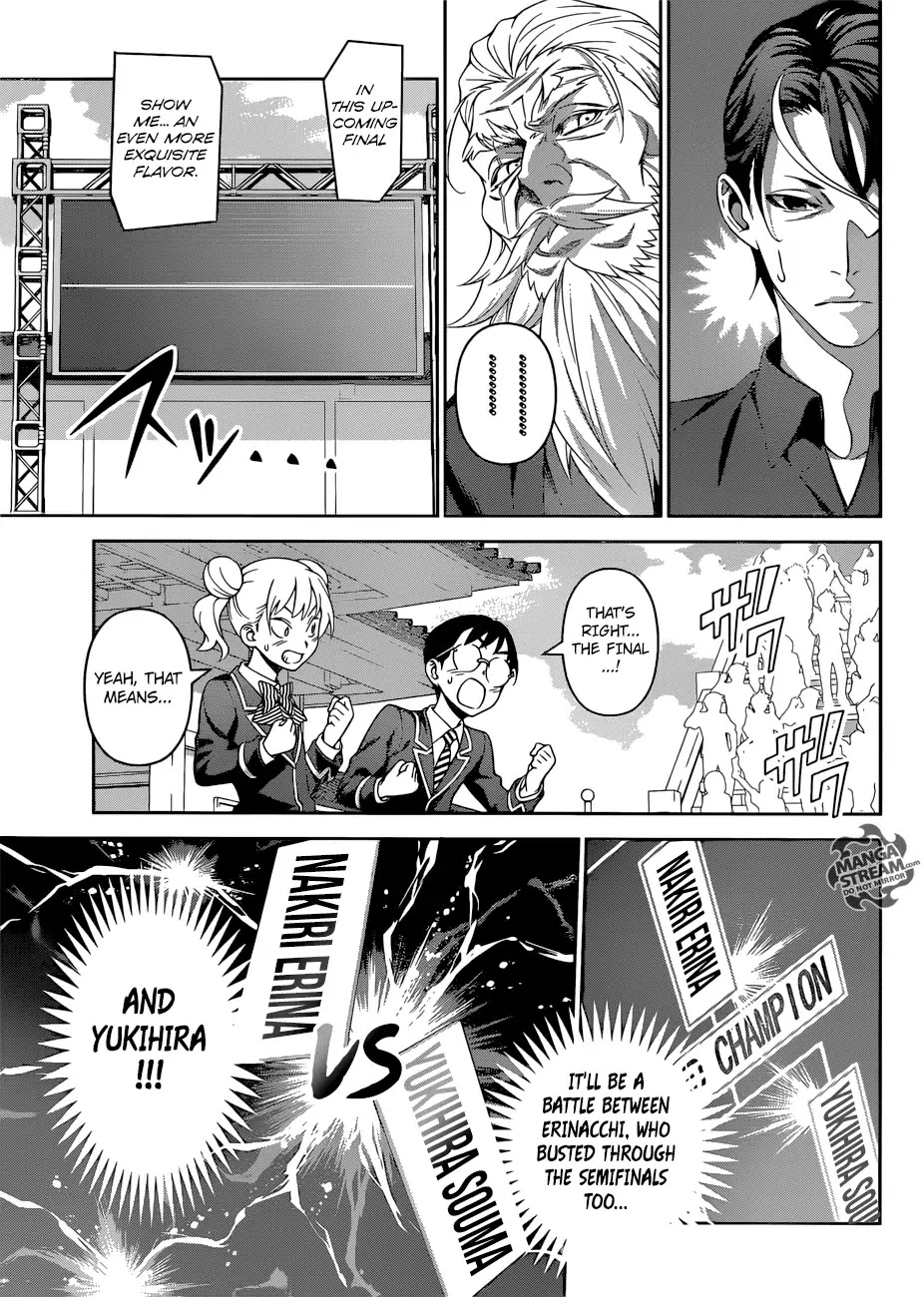 Shokugeki No Soma - Chapter 313: She Who Is Having Doubts About The "God Tongue"