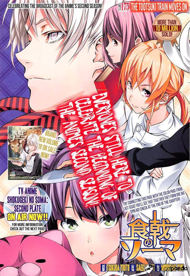 Shokugeki No Soma - Chapter 175