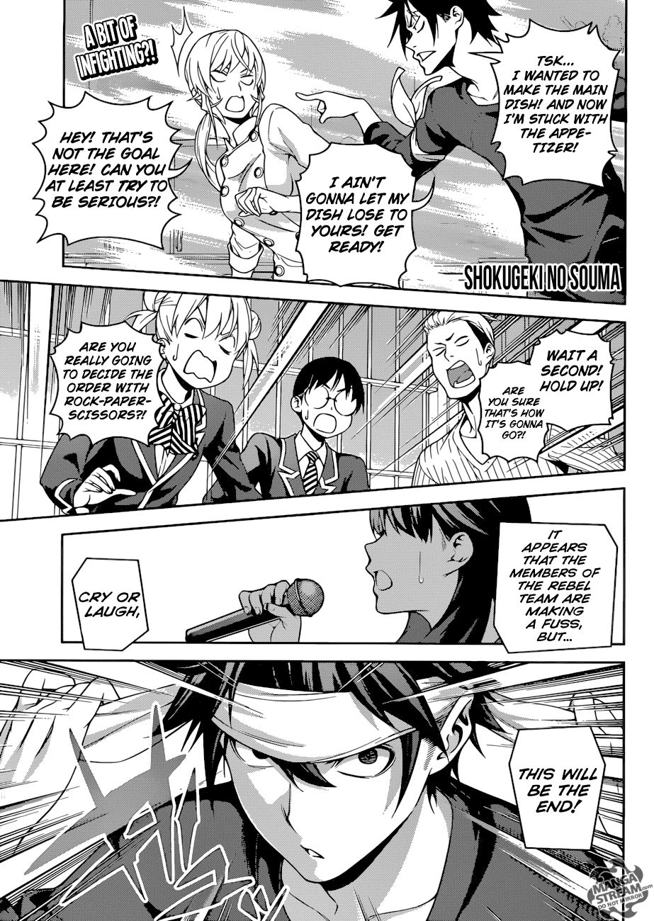 Shokugeki No Soma - Chapter 254