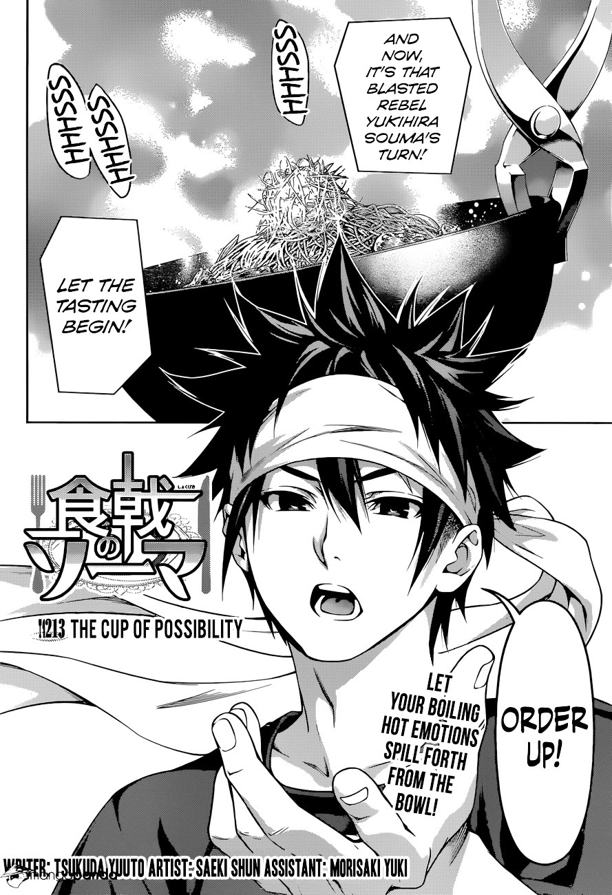 Shokugeki No Soma - Chapter 213