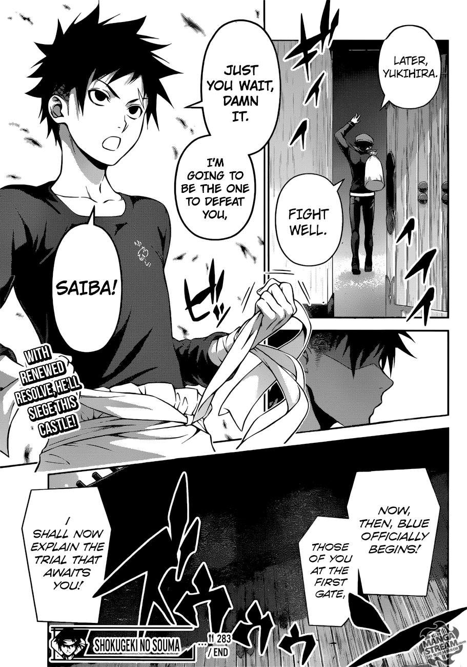 Shokugeki No Soma - Chapter 283