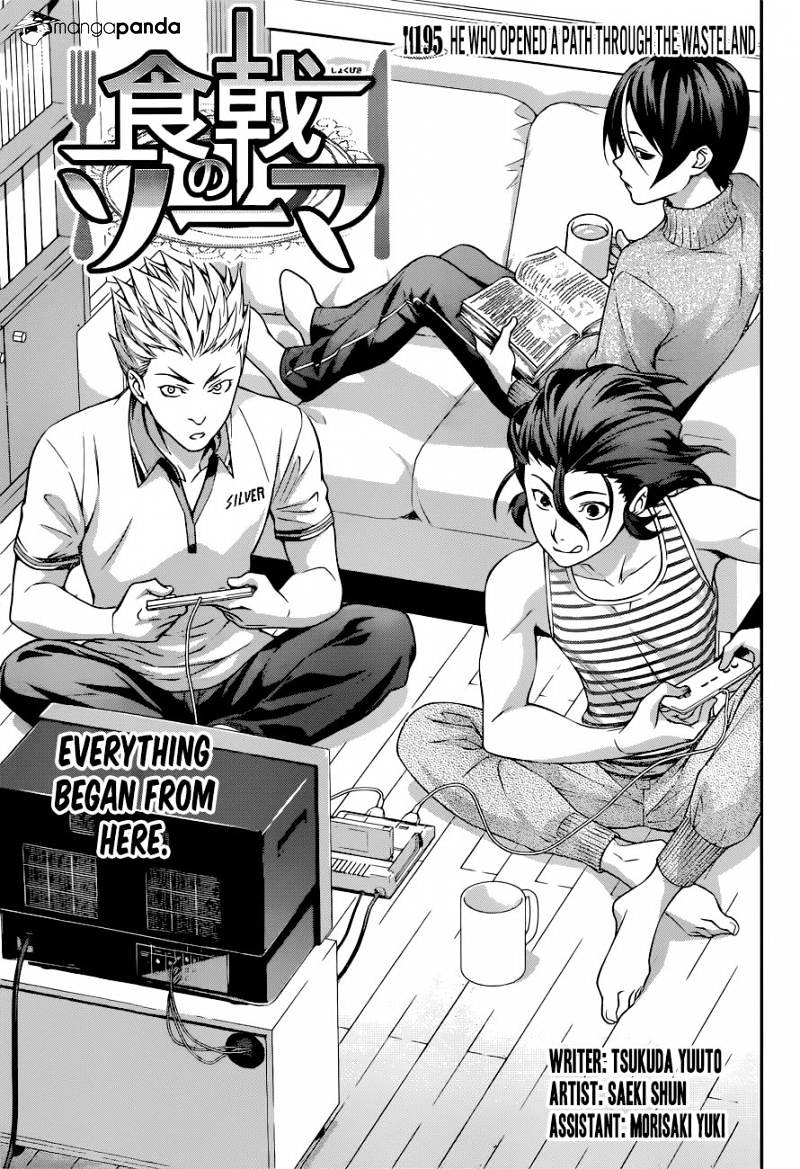 Shokugeki No Soma - Chapter 195