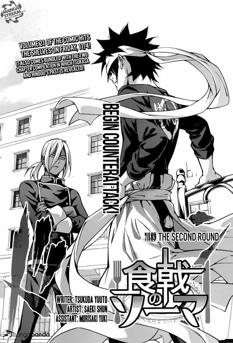 Shokugeki No Soma - Chapter 189