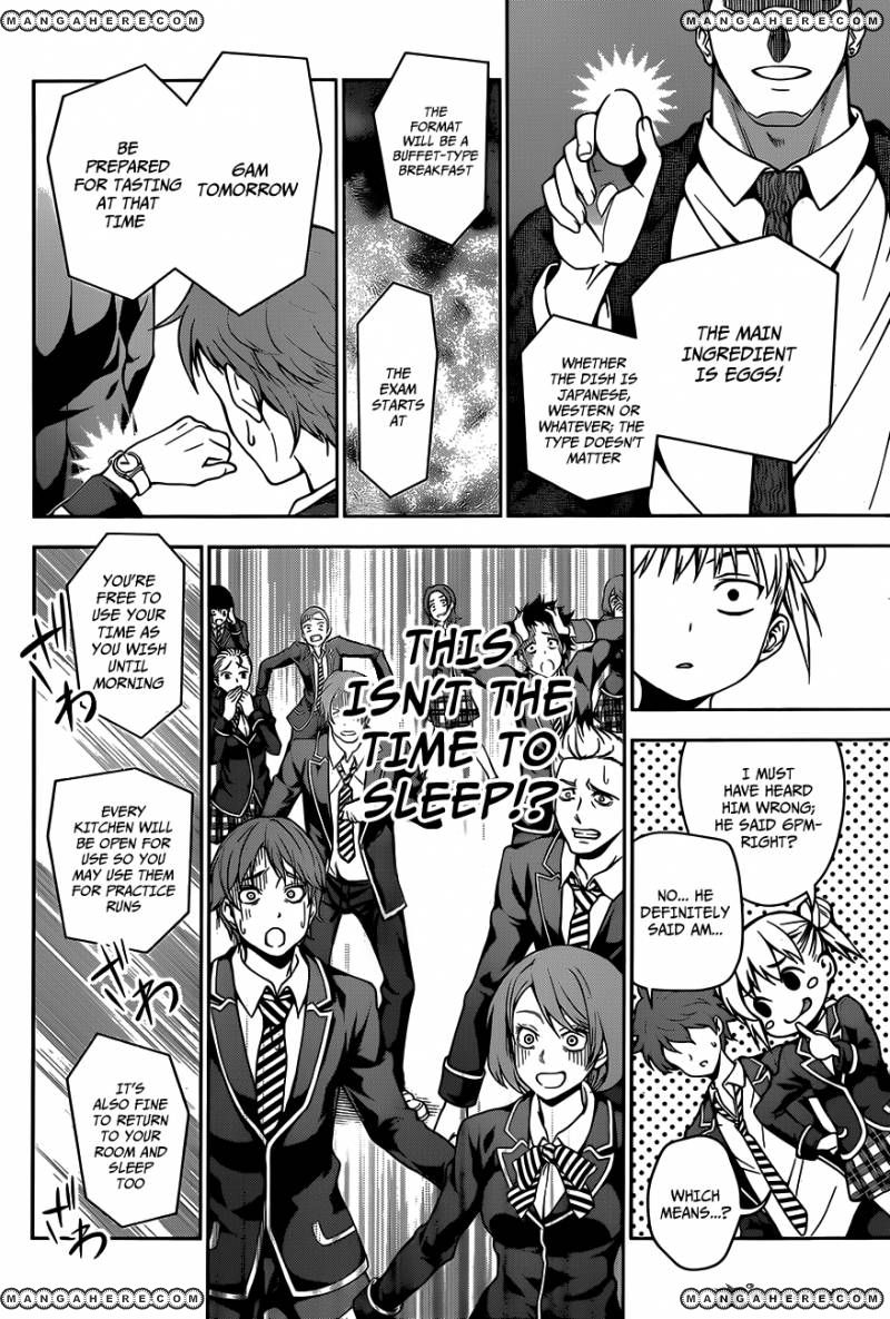 Shokugeki No Soma - Chapter 28 : Everyone Must Not Fall Asleep